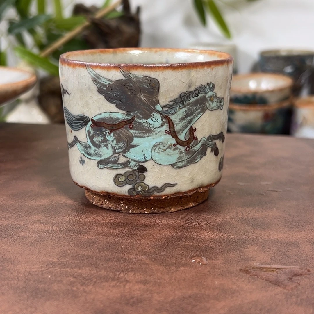 杯子景德镇匠心窑原创手工工艺制作