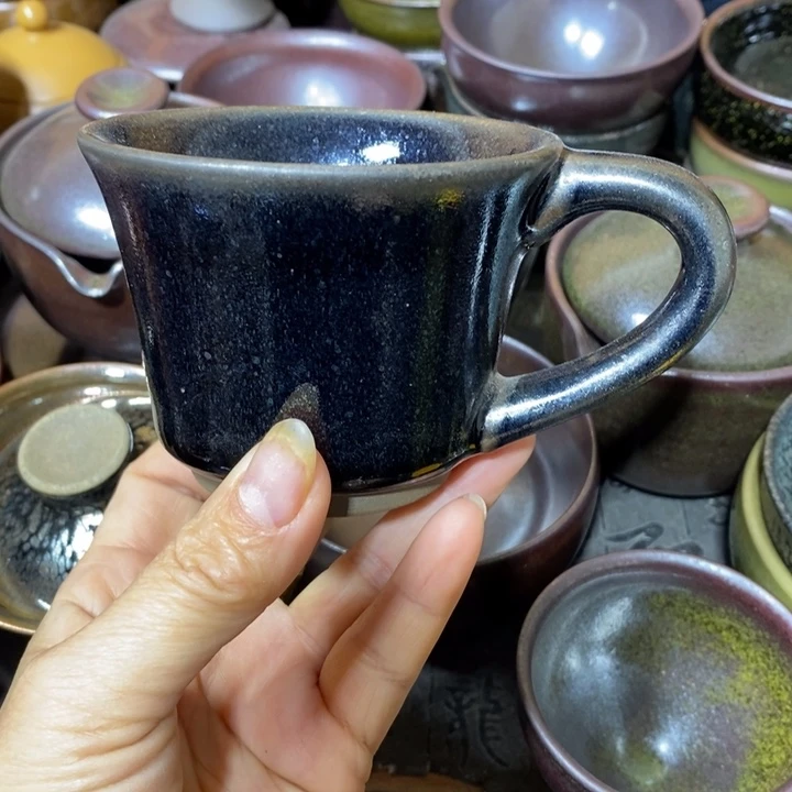 茶盏建阳建盏微瑕咖啡杯