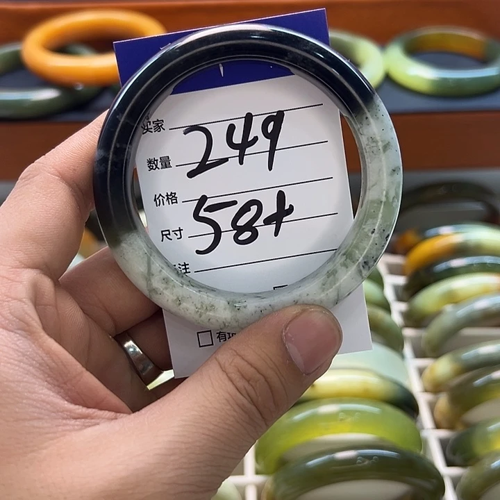 蛇纹石玉合金手镯