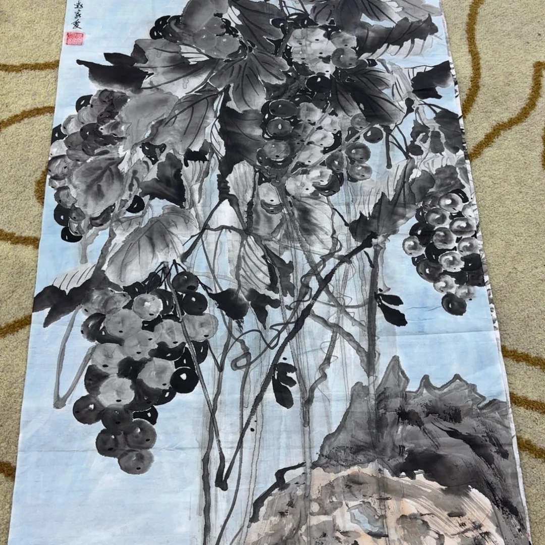 国画赵家爱老师作品刘
