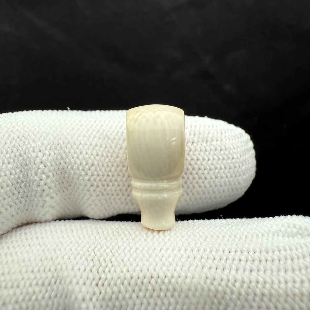 K1801瑕疵福利天然猛犸牙三通 8.5*18mm一物一图 假一罚十