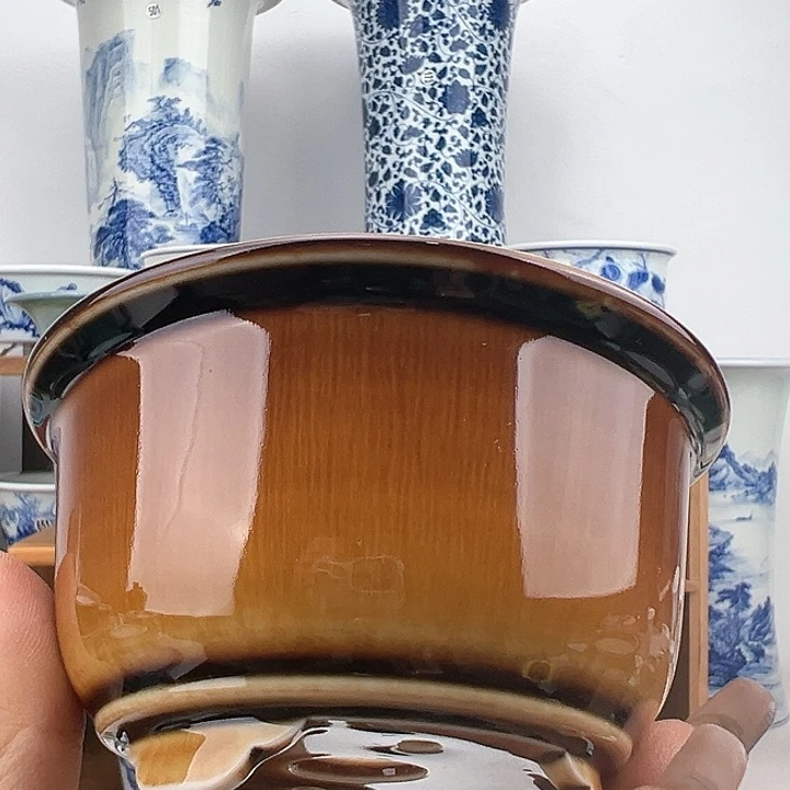 红陶じ****?手工盆……………………