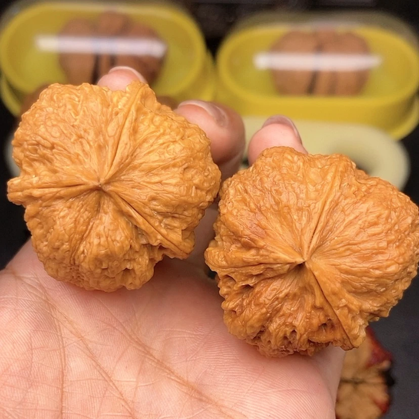 【闪购商品】文玩核桃手串41尺帝王印三棱