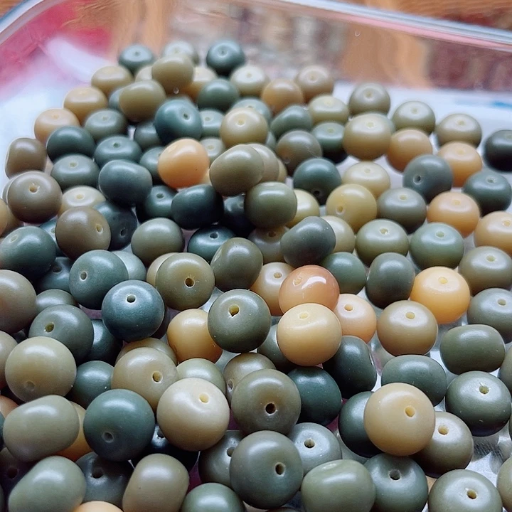 白玉菩提吊坠11-9阴皮苹果120颗