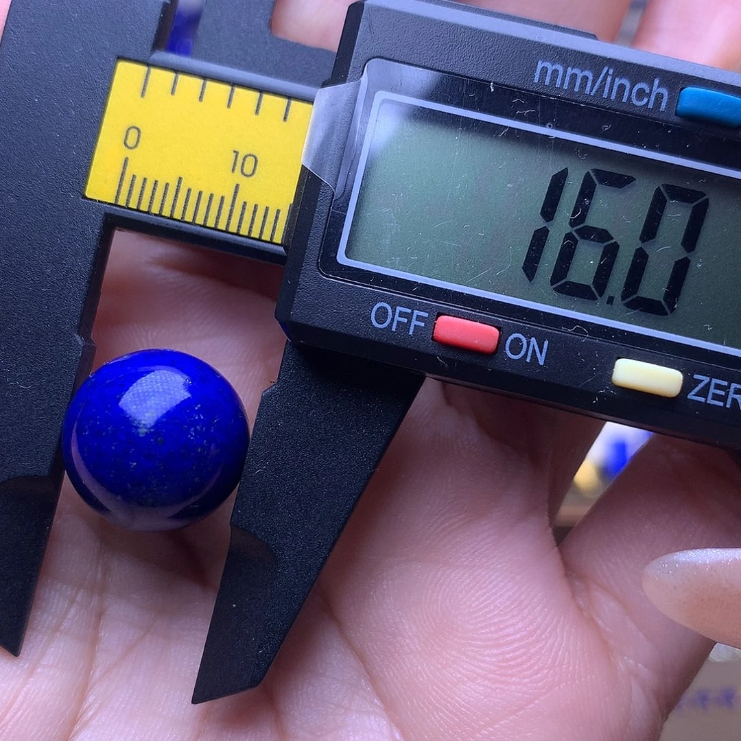 青金石未镶嵌16m单珠