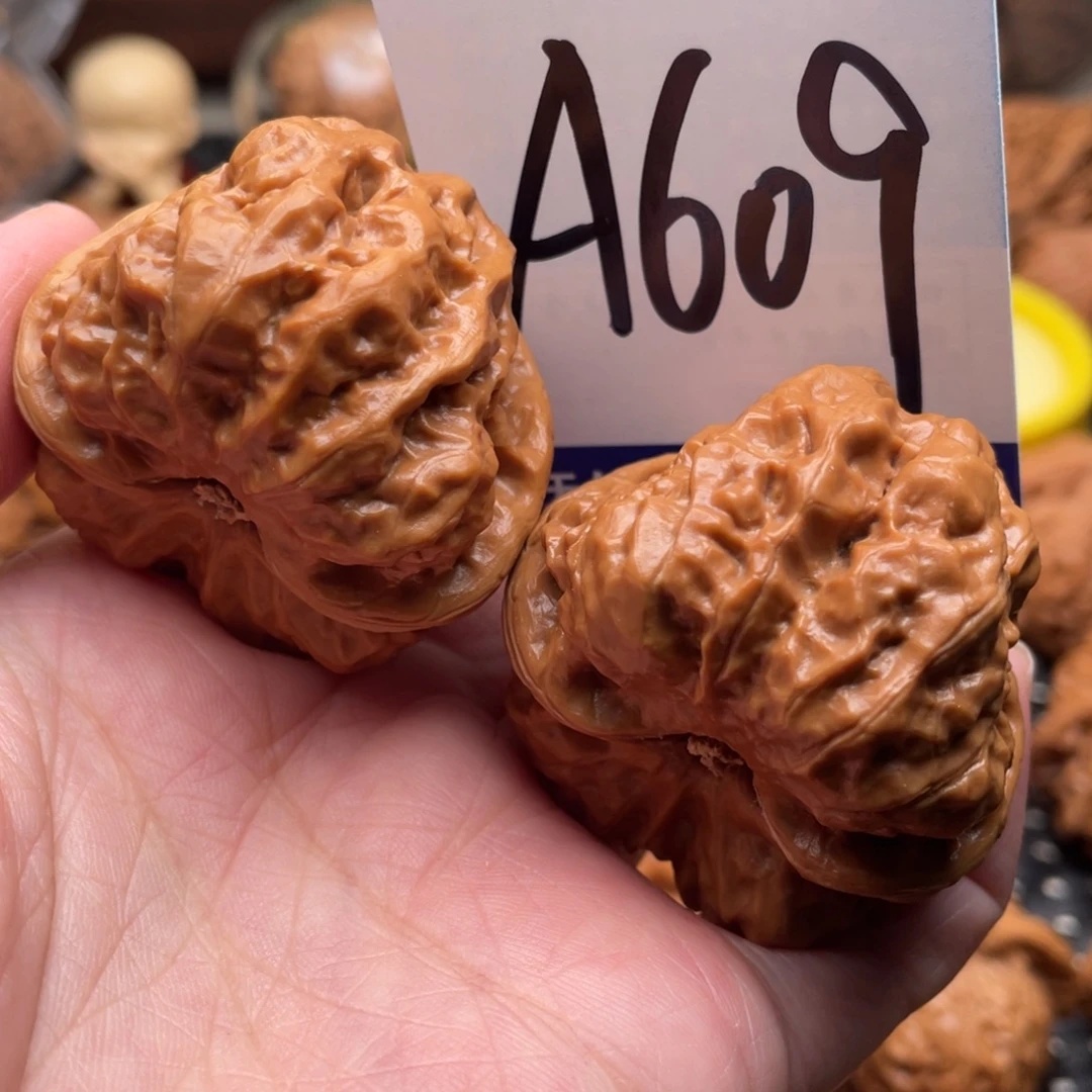 桃核把件蛤蟆头41