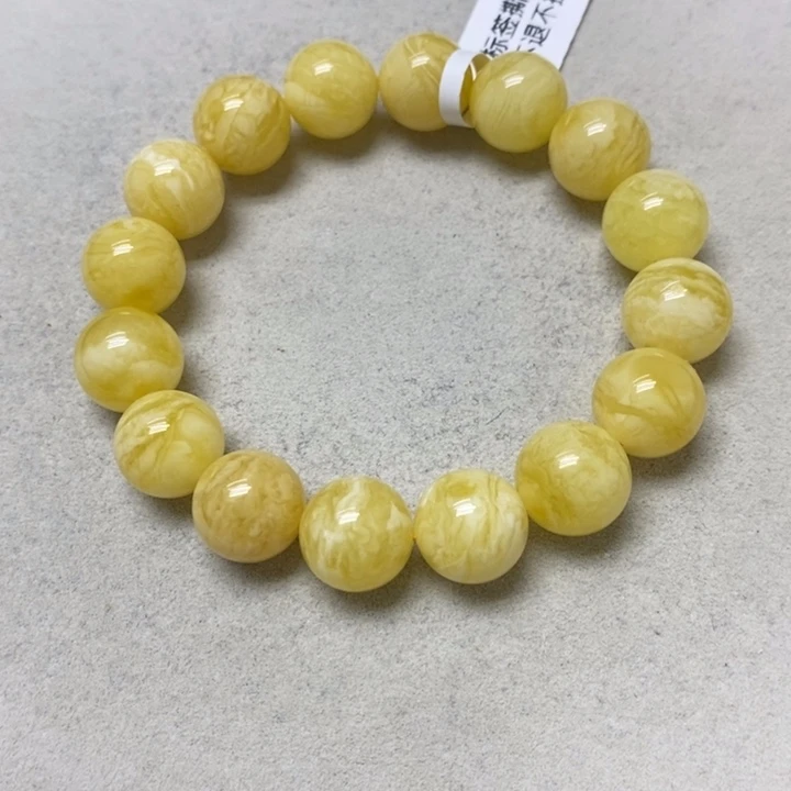 裸石蜜蜡未镶嵌串