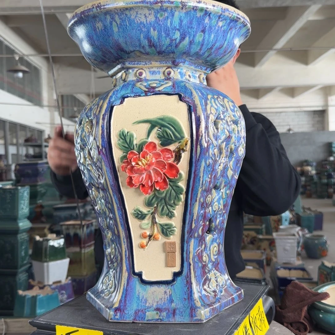 陶。一风堂石湾花盆