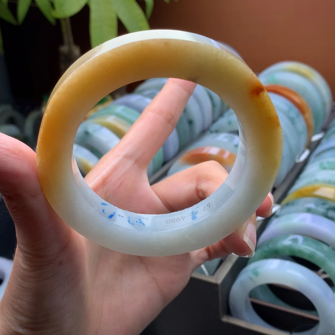 未镶嵌定制手镯定制翡翠定制57-63