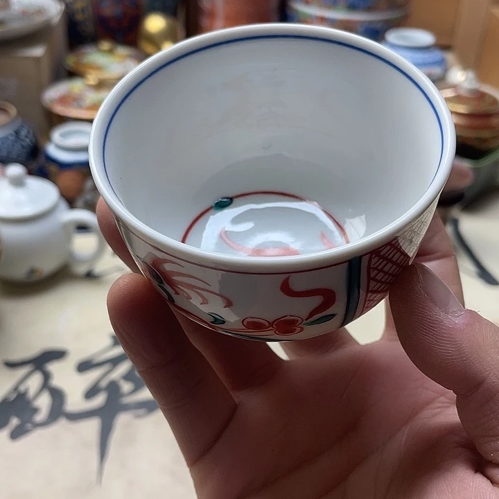 瓷片010 一人直播，看品直播间说序号