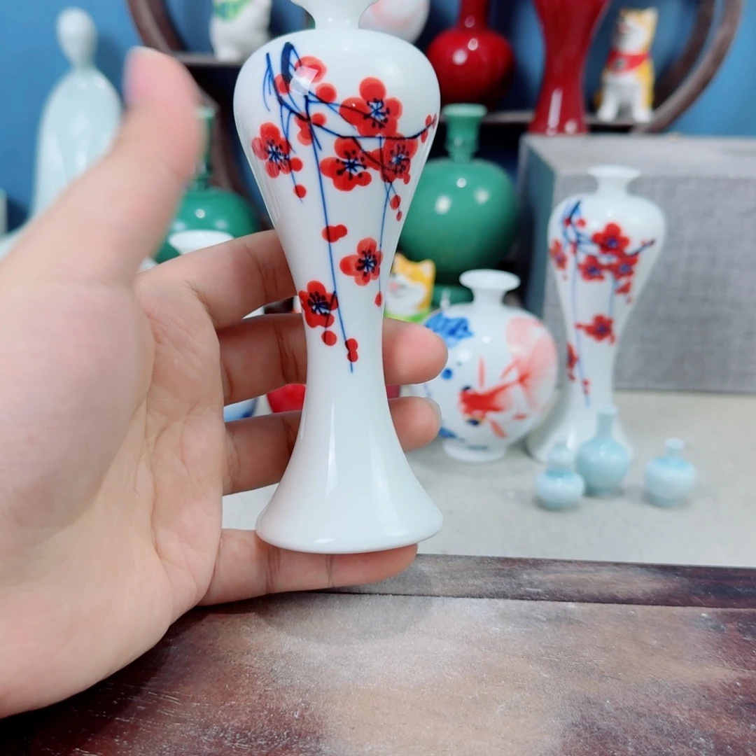 陶瓷手工小花器摆件