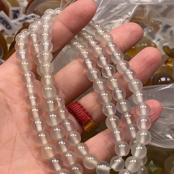 用***4玛瑙/玉髓未镶嵌项圈