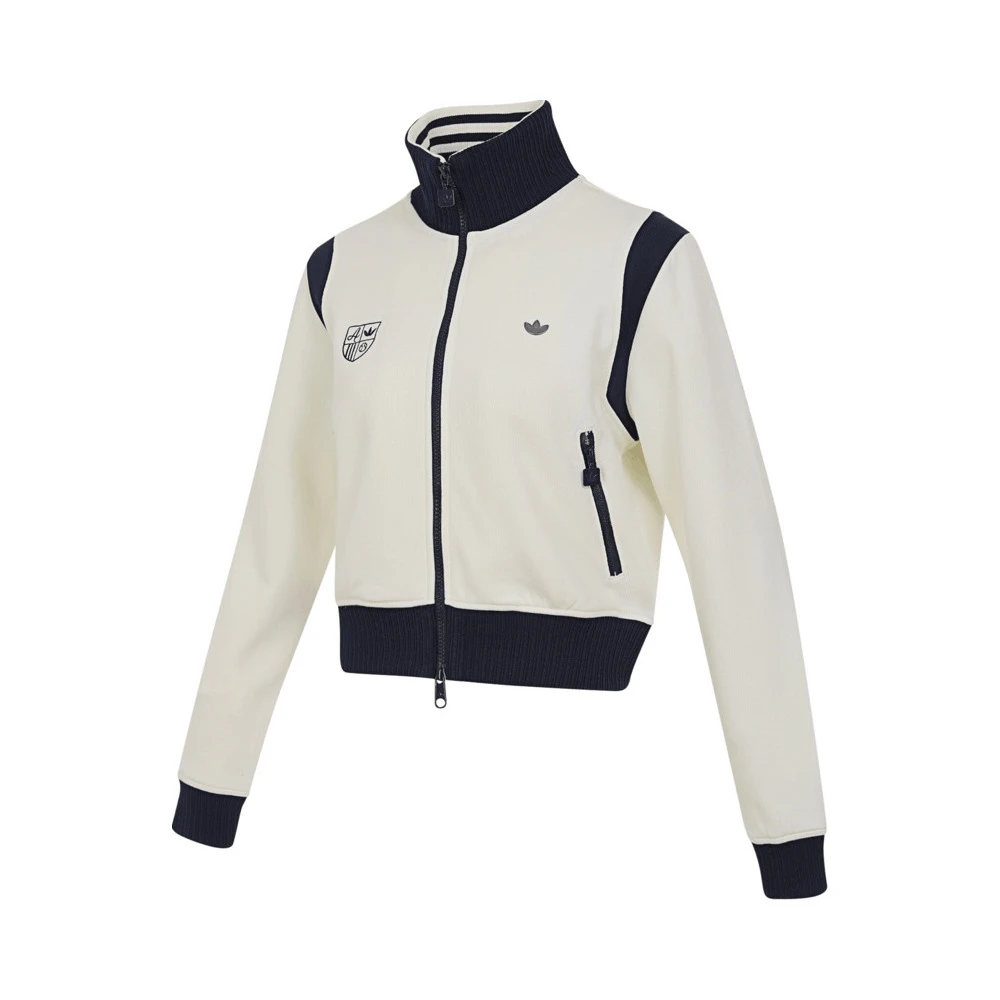 【滔搏联动】adidas阿迪达斯三叶草春季新小立领流光风外套JM8022