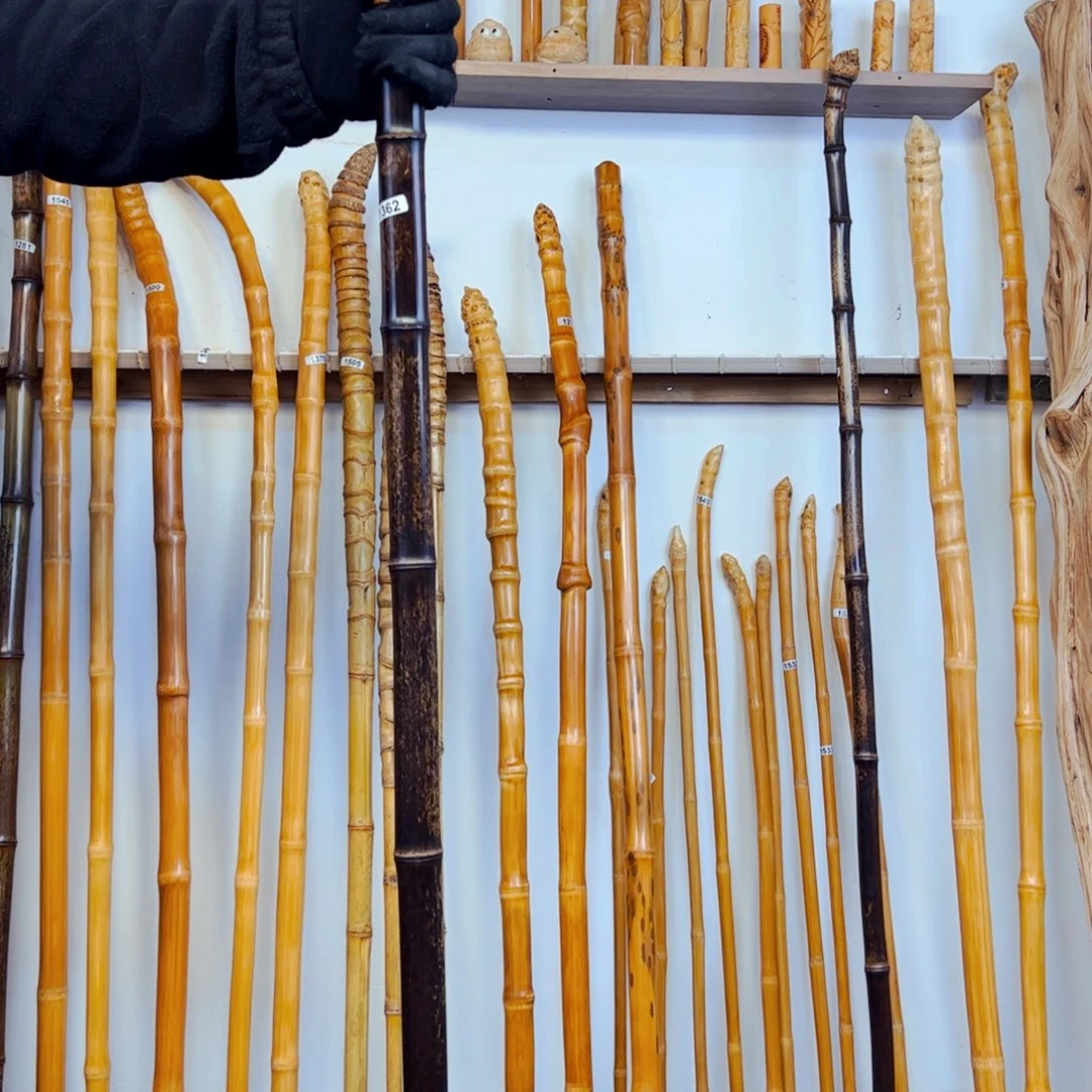 1362紫竹杖登山杖手持