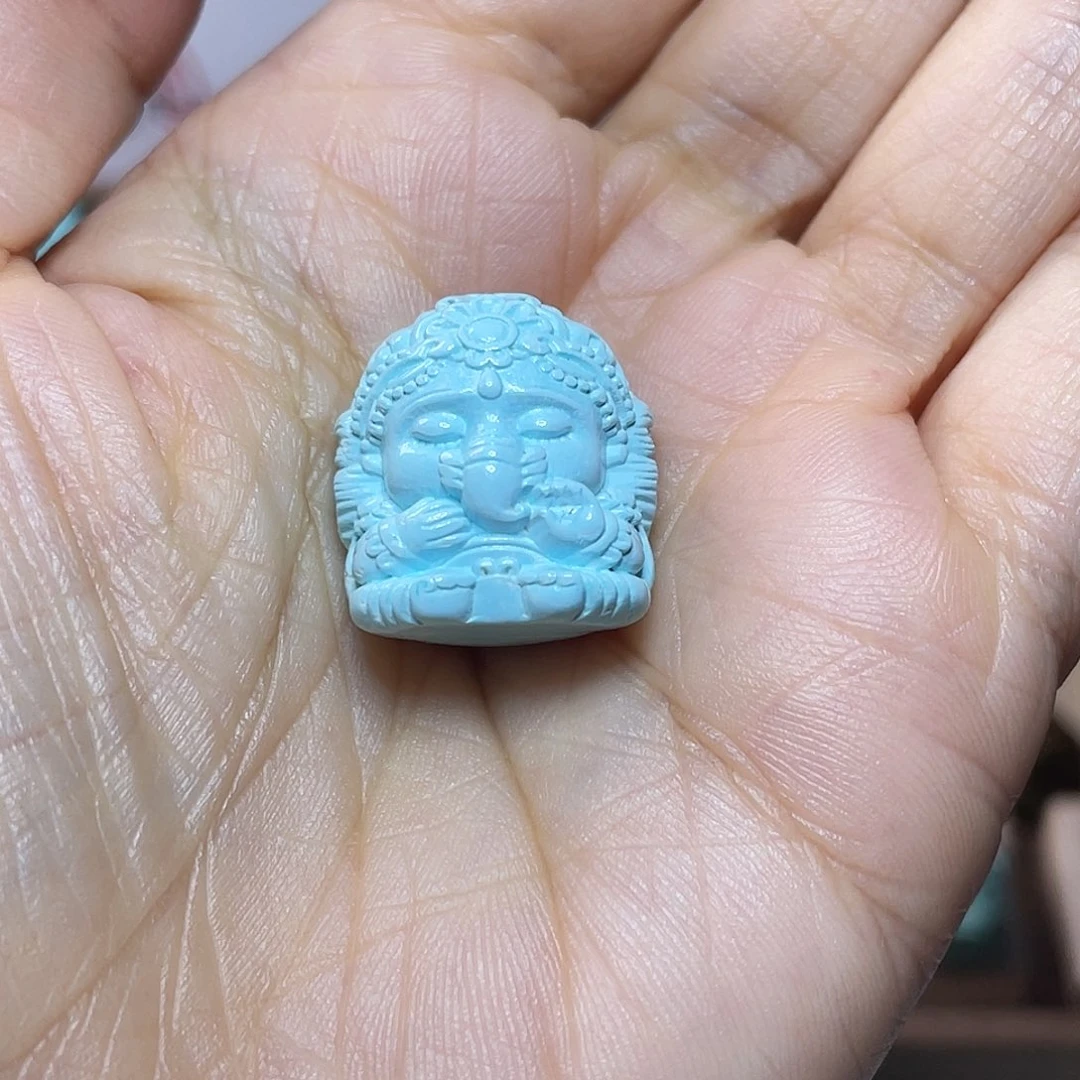 绿松石未镶嵌配饰