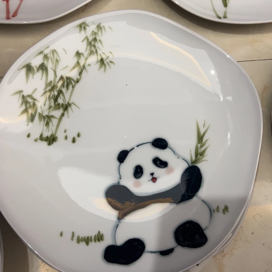 瓷片景德镇陶瓷手工手绘制作