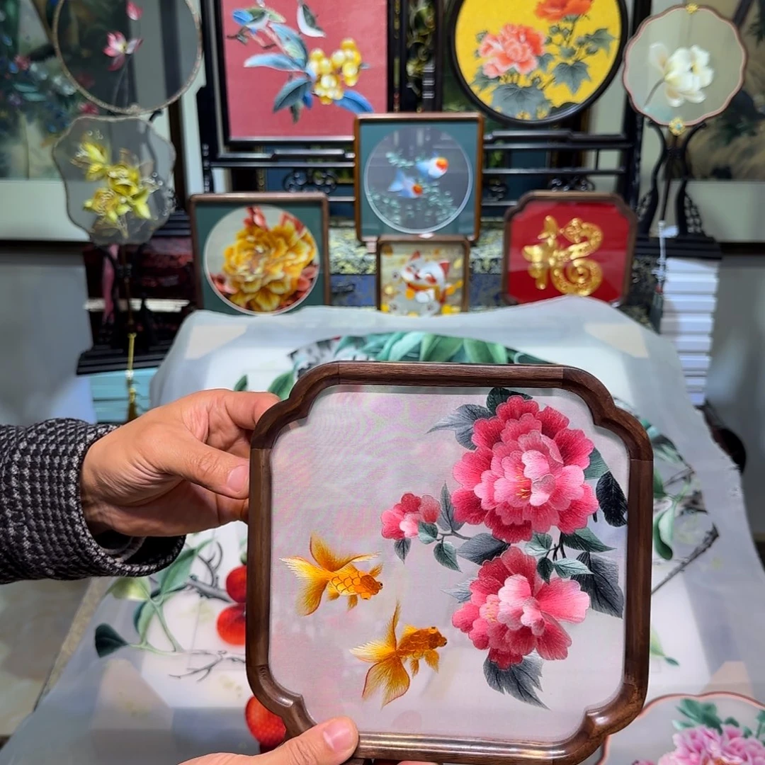 刺绣刺绣工艺精湛