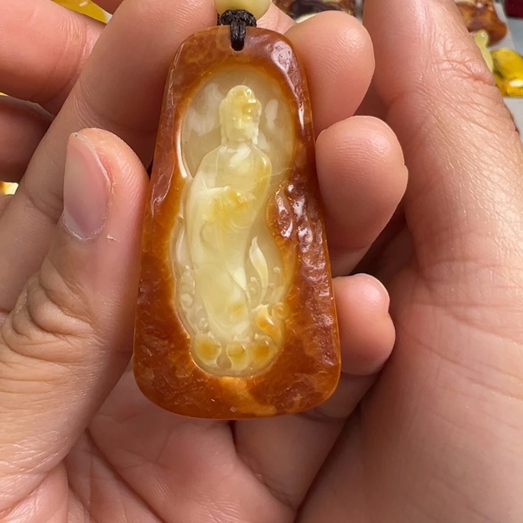 蜜蜡未镶嵌裸石蜜蜡