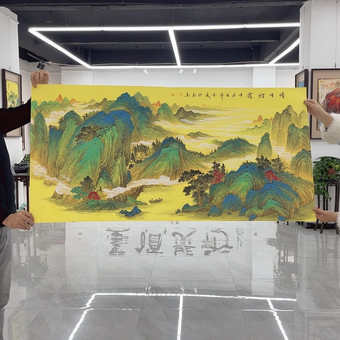 国画凌行志老师手绘国画精品