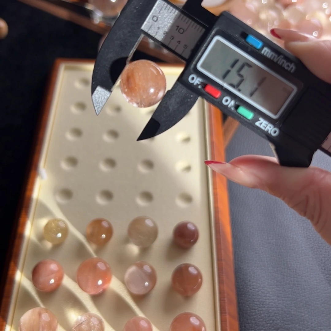 未镶嵌手链水晶15.1m橘子的不退不换