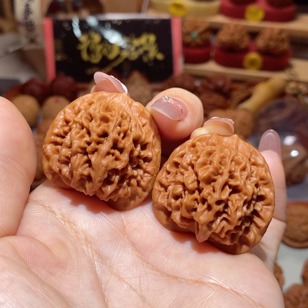 文玩核桃手串36尺全品秦闷