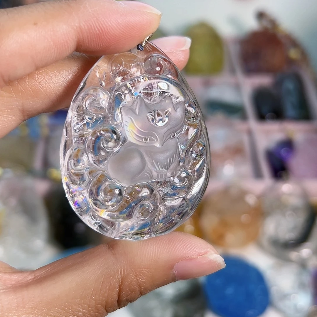 水晶颈饰未镶嵌shui j