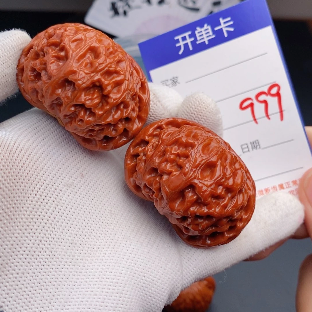 文玩核桃把件47宫灯999