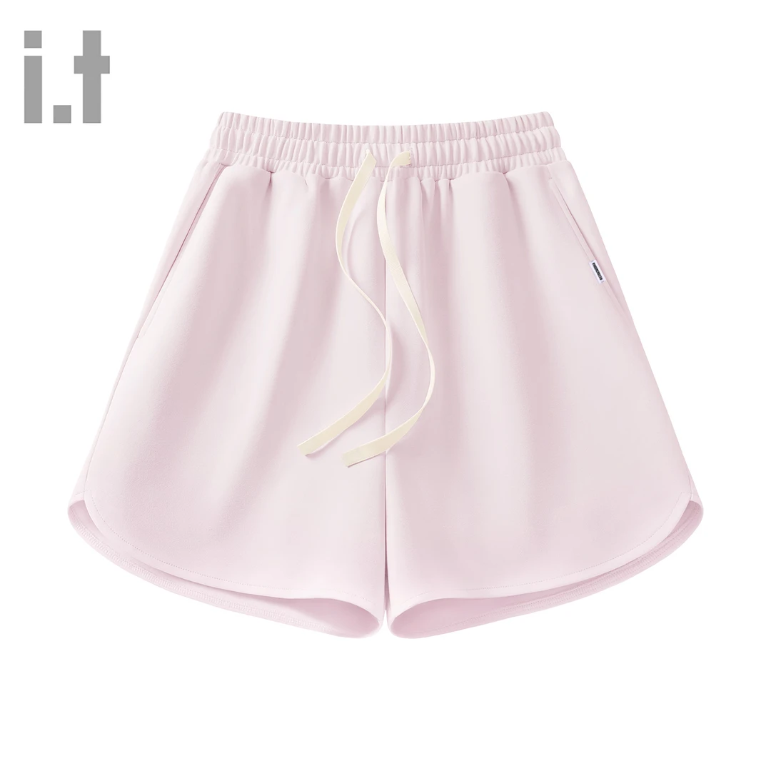 it Fingercroxx防晒短裤女2025新款夏季薄款凉凉裤速干运动裤子女