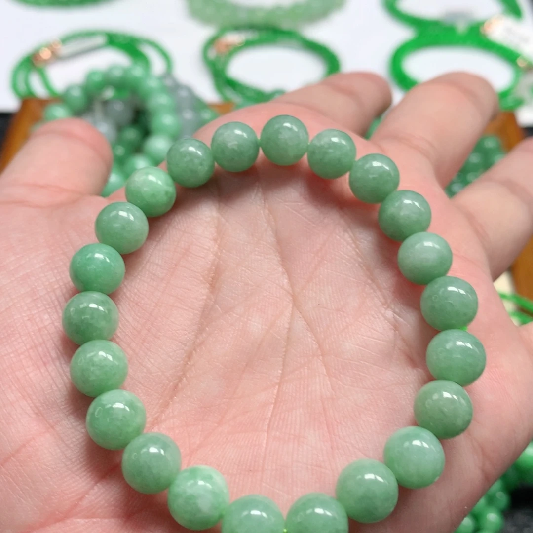 未镶嵌手链翡翠翡翠