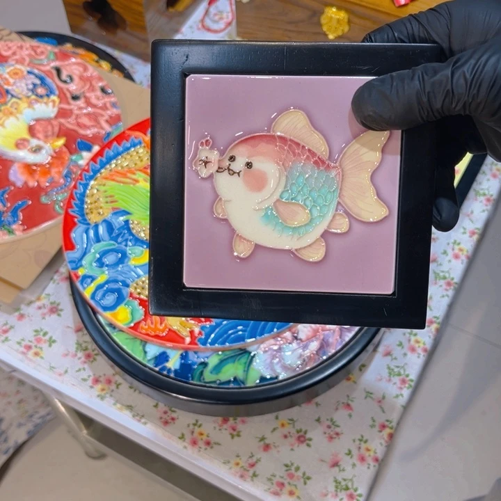 陶瓷瓷板画艺术作品