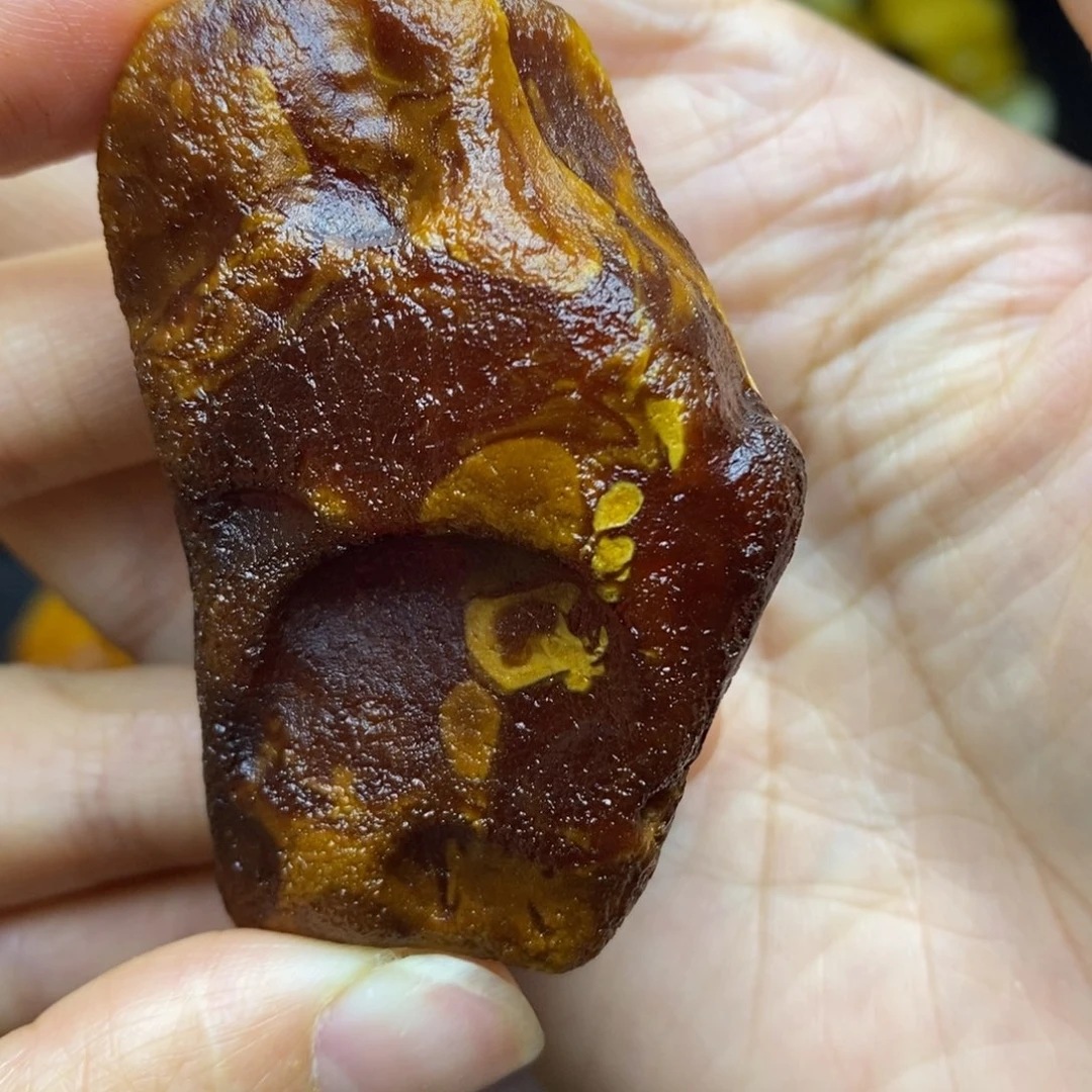 定制琥珀未镶嵌胖
