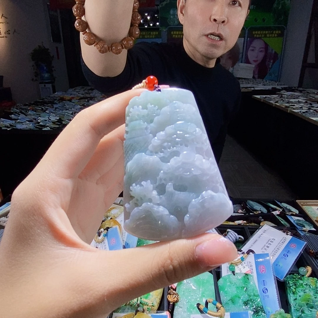 颈饰未镶嵌翡翠翡翠