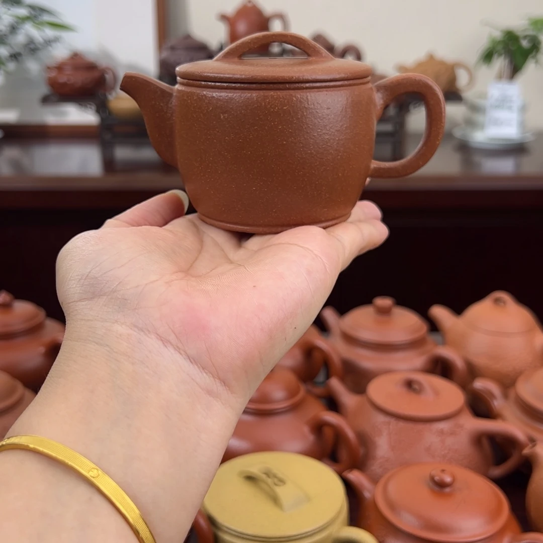 茶壶紫砂黄降坡汉瓦150cc