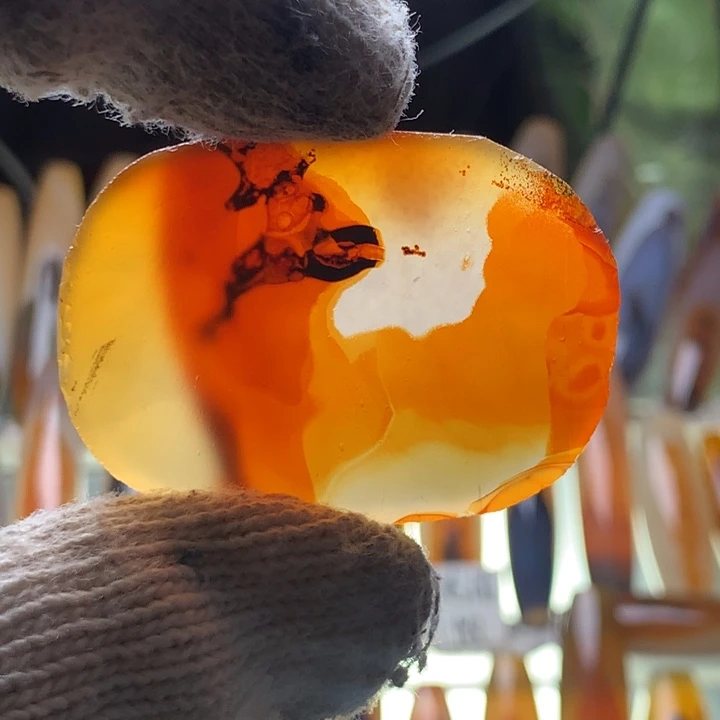 玛瑙/玉髓颈饰未镶嵌197