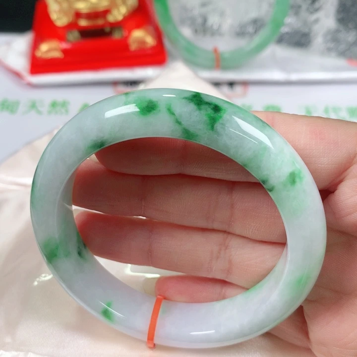 未镶嵌手镯翡翠   编号1028 正圈55-56