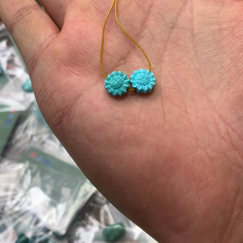 【闪购商品】未镶嵌绿松石颈饰11