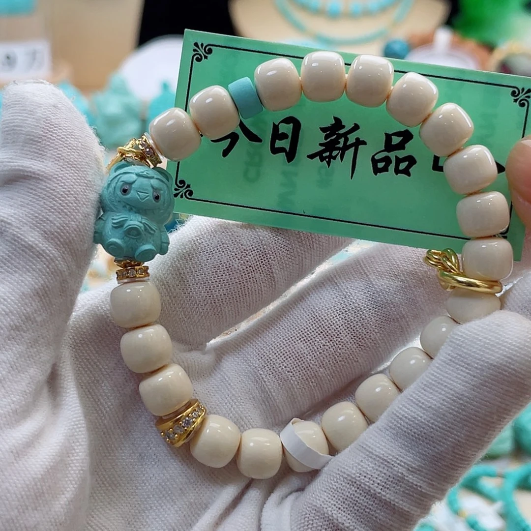 绿松石银S925镶嵌珠宝奇石