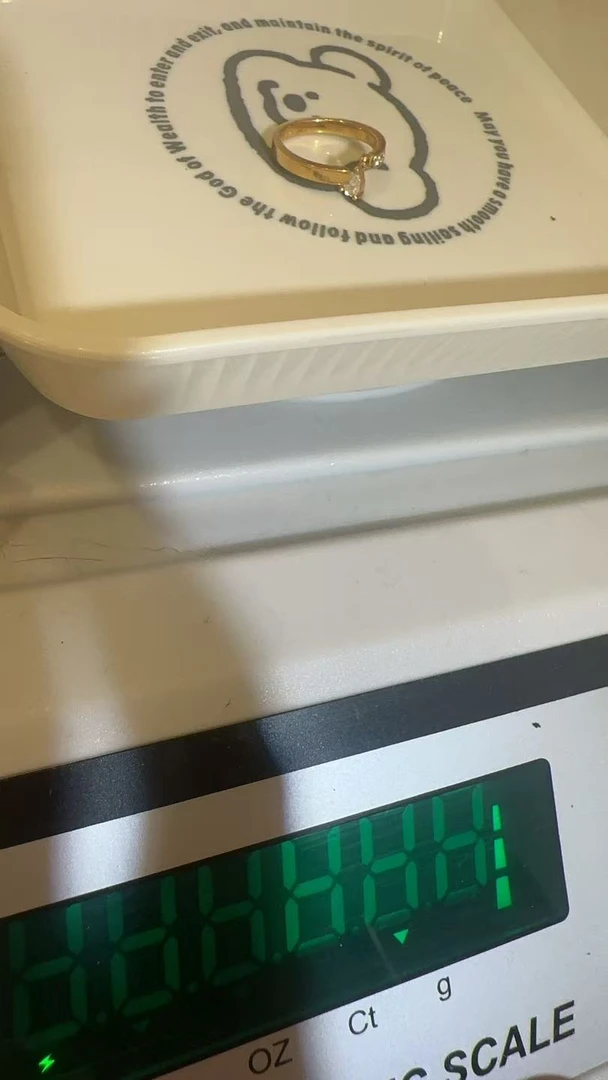 足金精品工艺戒指