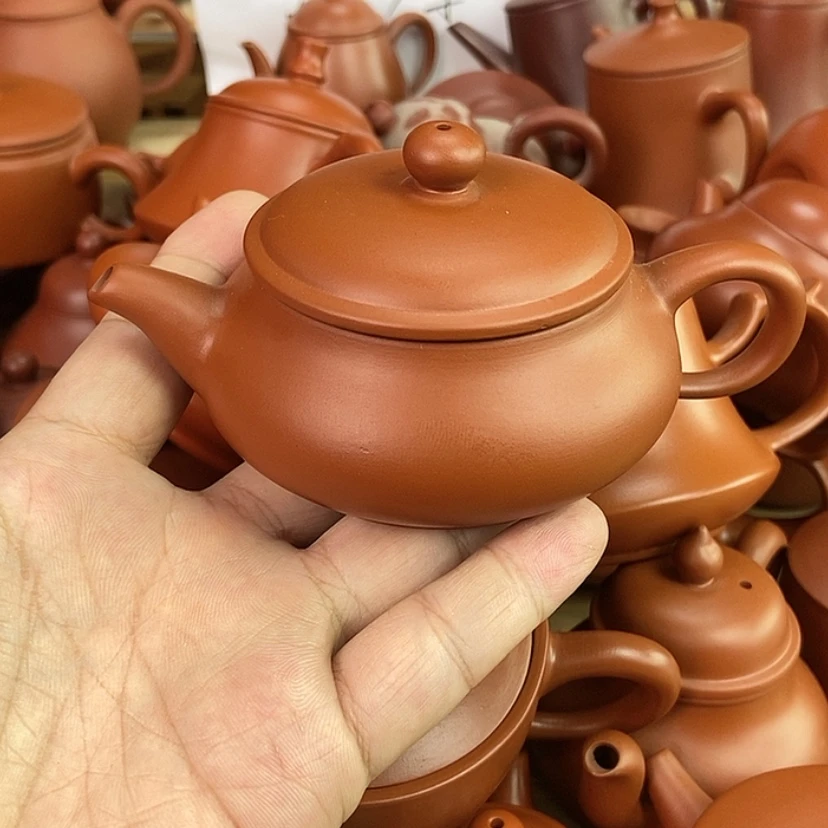 【闪购商品】茶壶朱泥125cc000000000000000