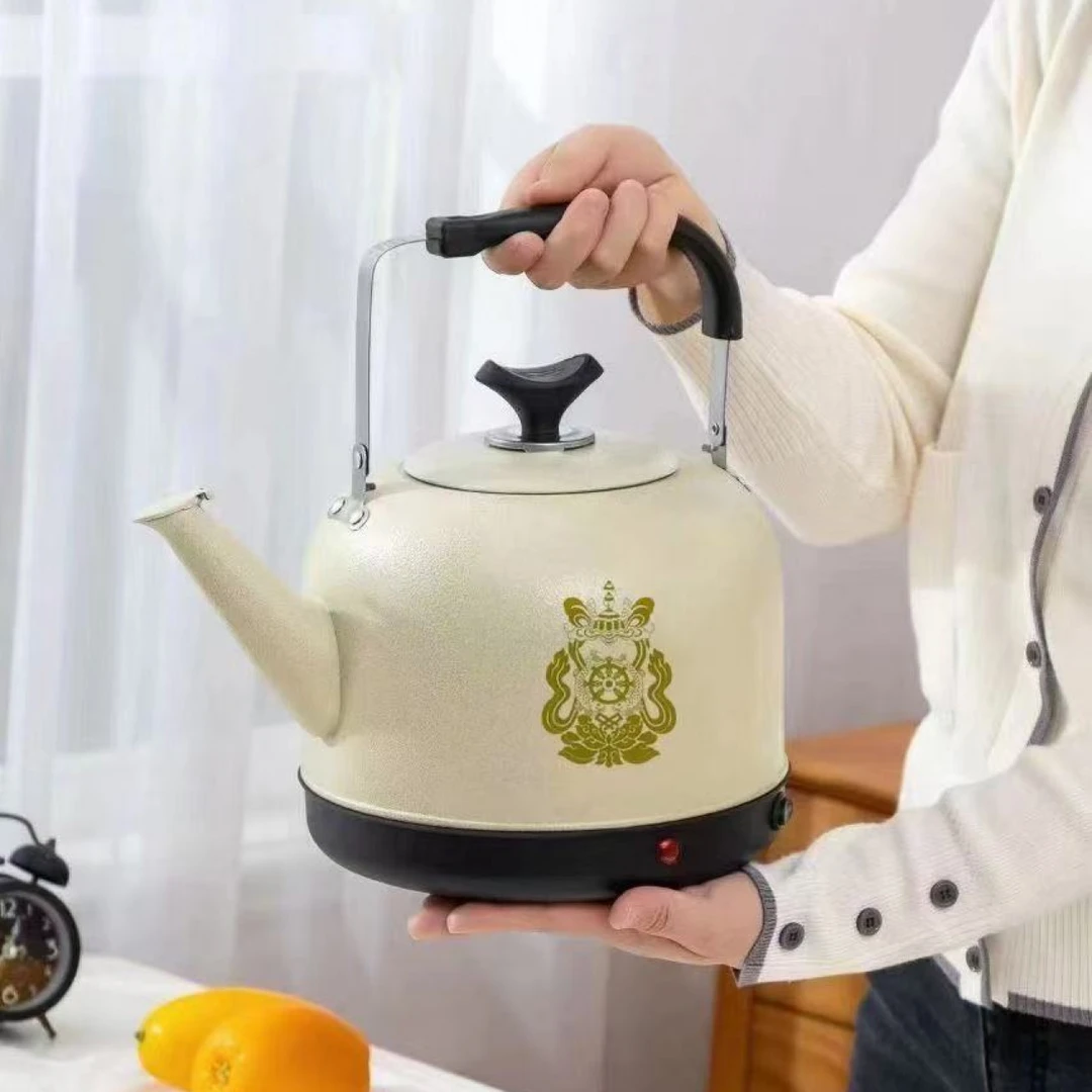 【新疆包邮】5升大容量纯不锈钢吉祥八宝烧水壶户外家用
