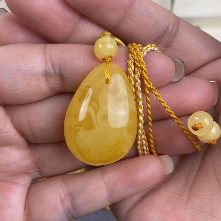 琥珀裸石未镶嵌知**乐琥珀蜜蜡2