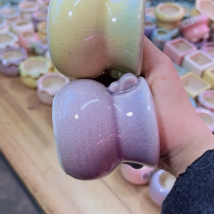 陶瓷花盆当场凑满12包邮