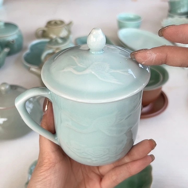 小米茶器龙泉青瓷