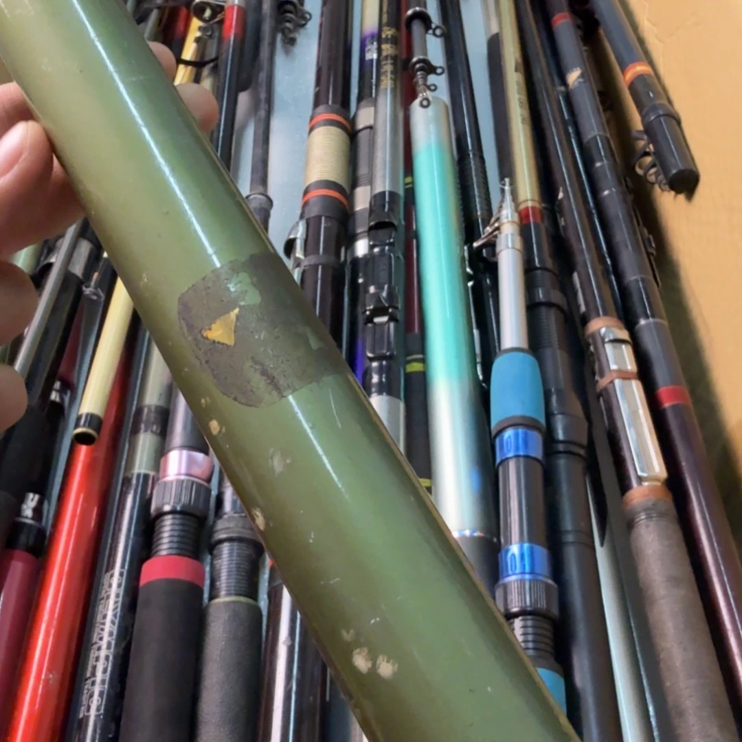 躺***子钓鱼竿孤品微瑕疵