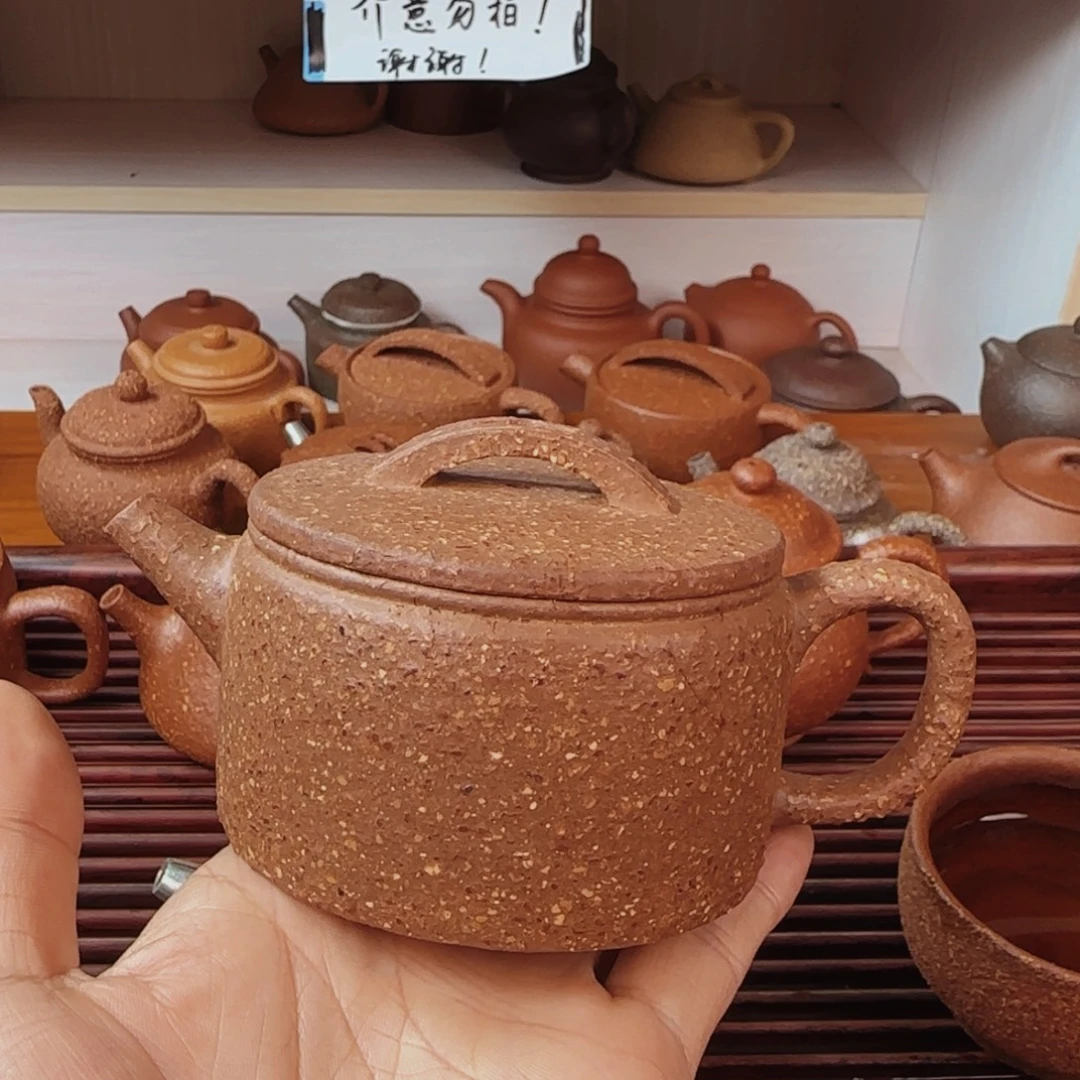 一****茶壶紫砂八目老段汉瓦180cc