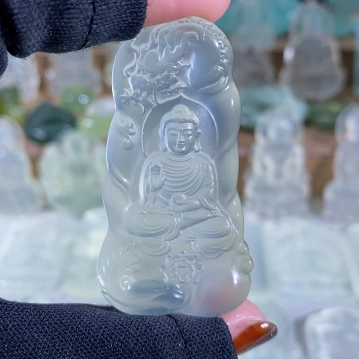 岫玉吊坠未镶嵌吊坠