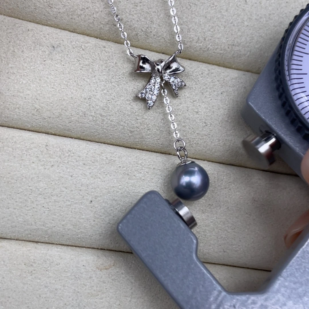 颈饰海水珍珠银S925镶嵌