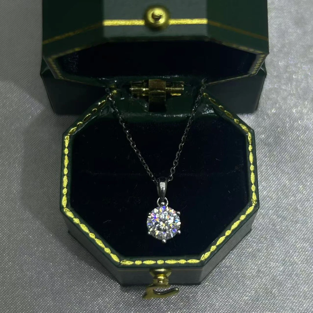 【欧阳甄选】【带包装】 经典六爪吊坠1.CT【L】