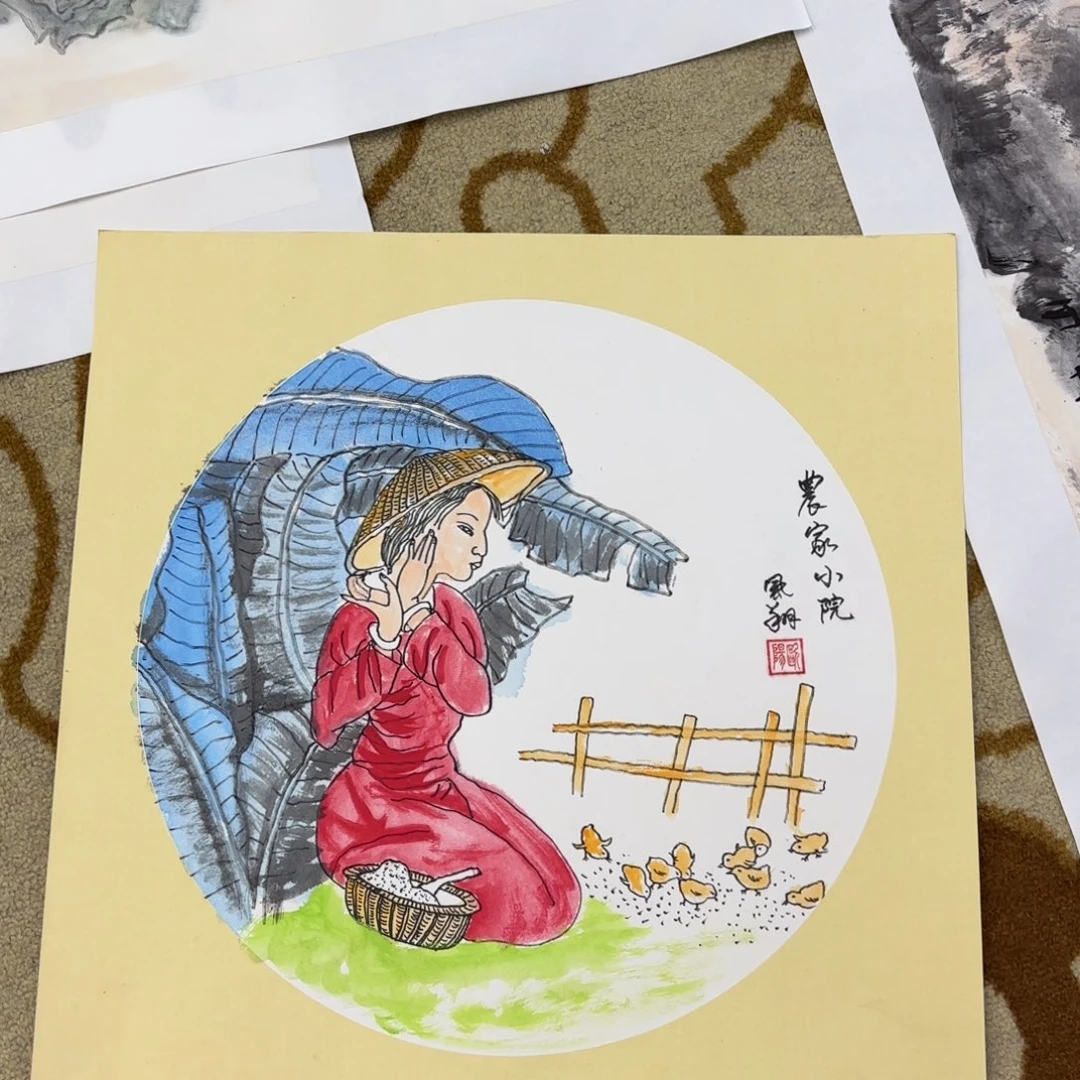 国画欧阳凤翔李欣主播l