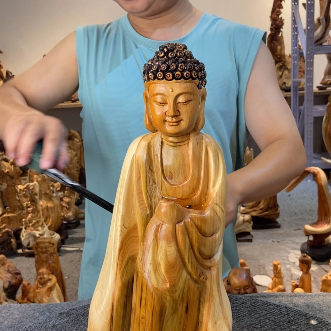 柏木（崖柏）太行崖柏根雕摆件